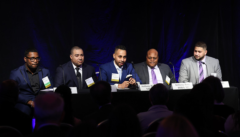 Black Men in Leadership panel