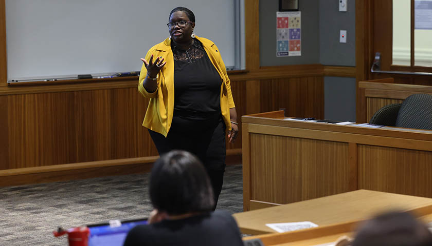 Trina Bryant leads a breakout session neurodiversity at the Career Equity Conference