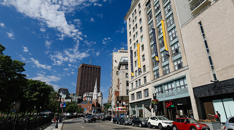 Suffolk's vibrant campus is located at the heart of Downtown Boston.